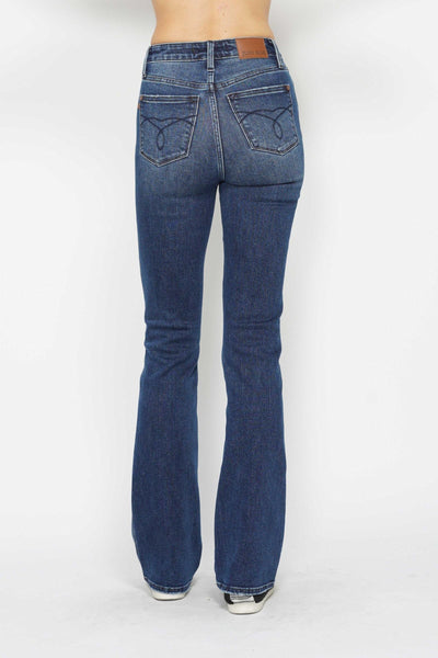Judy Blue High Waist Dark Tummy Control Bootcut Jeans