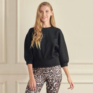 3/4 Scuba Sleeve Sweatshirt
