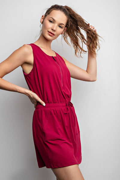 Buttersoft Sleeveless Romper Dress