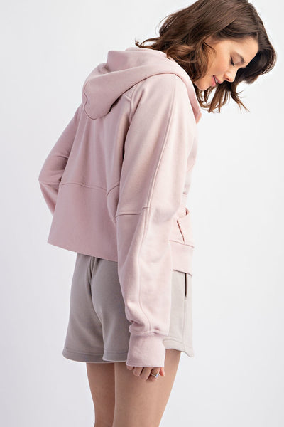 French Terry Full Zip Hoodie