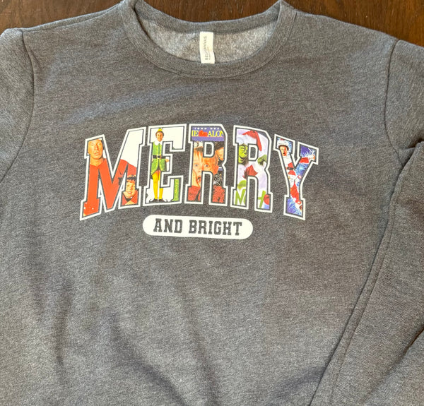 Merry & Bright Movie Sweatshirt