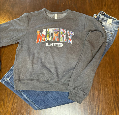 Merry & Bright Movie Sweatshirt