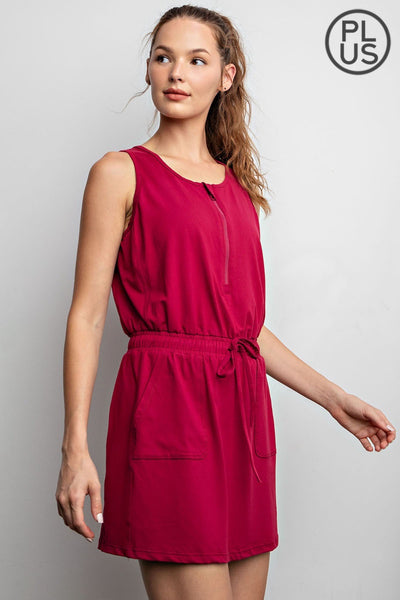 Buttersoft Sleeveless Romper Dress