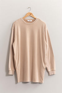 Oversized Mini Sweatshirt Dress