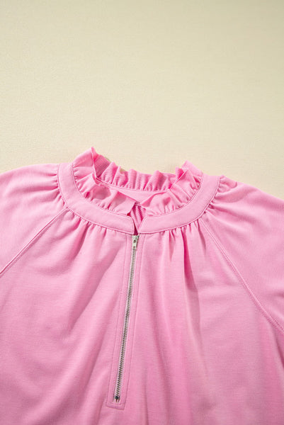 2 Piece Skort and Quarter Zip Top Set