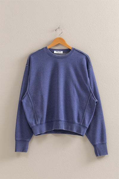 Rest Day Seam Detail Sweatshirt