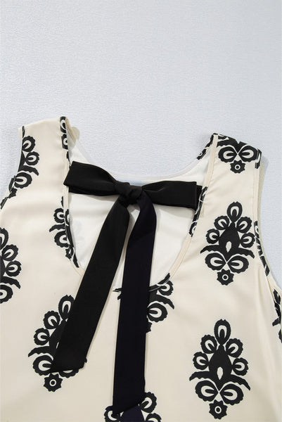 Bow Back Dress