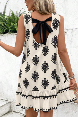 Bow Back Dress