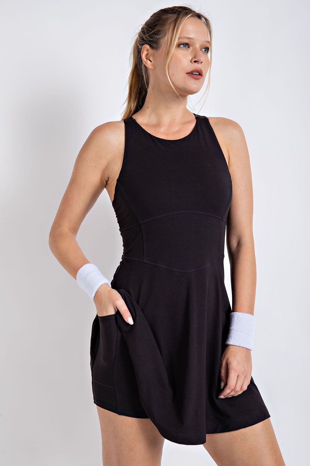 Buttersoft Romper Dress With Keyhole