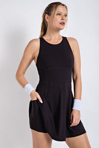Buttersoft Romper Dress With Keyhole