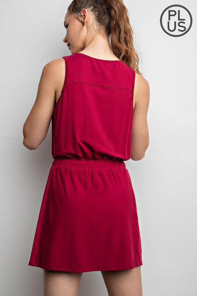 Buttersoft Sleeveless Romper Dress