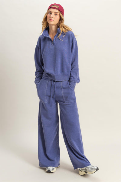 Rest Day 1/4 Zip Sweatshirt