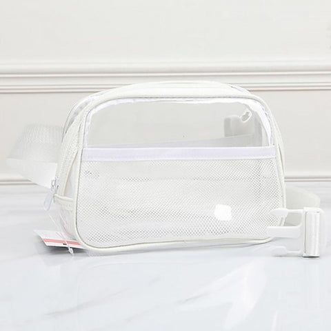 Clear Cross Body Belt Bag