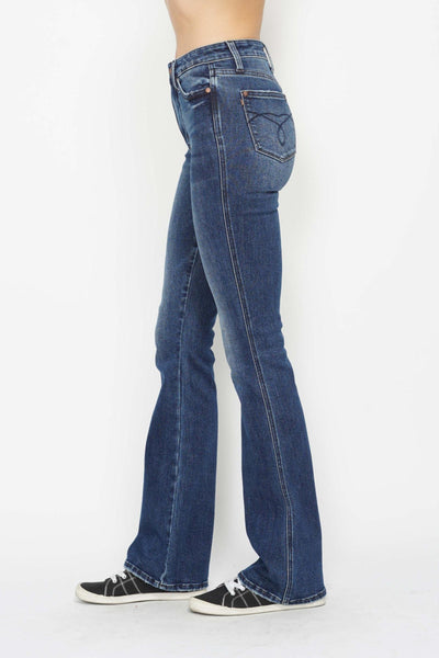 Judy Blue High Waist Dark Tummy Control Bootcut Jeans