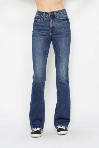 Judy Blue High Waist Dark Tummy Control Bootcut Jeans