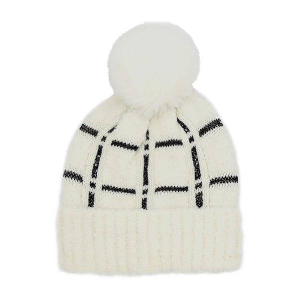 Cross Hatch Beanie