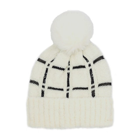 Cross Hatch Beanie