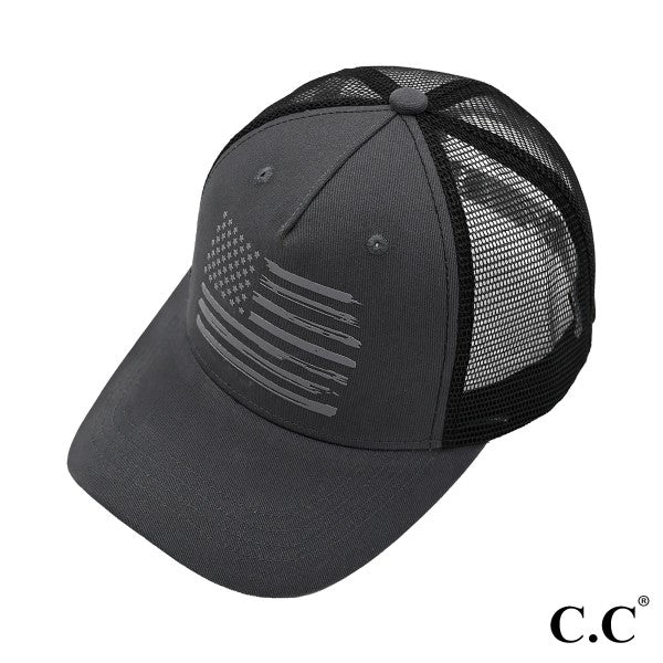 CCBeanie Trucker Flag Hat
