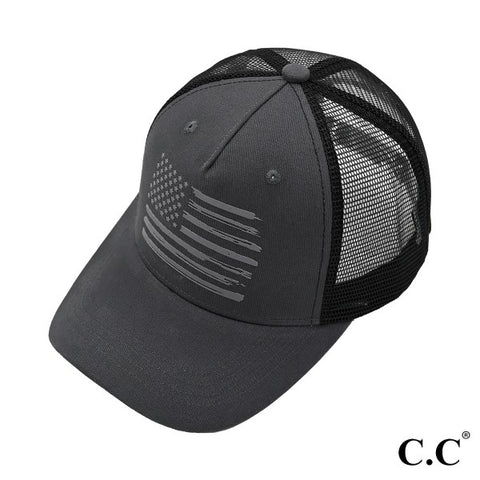 CCBeanie Trucker Flag Hat