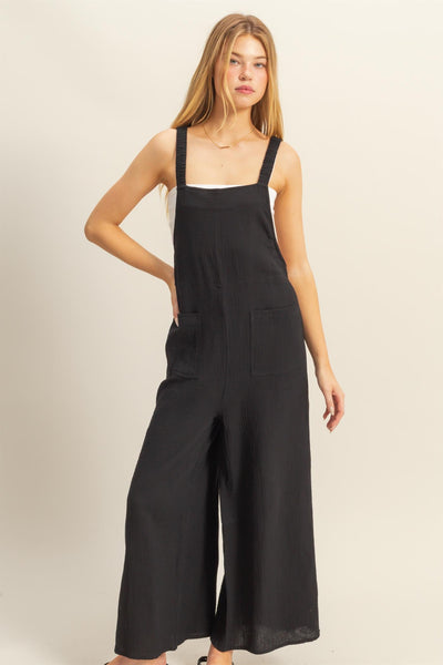Gauze Overalls
