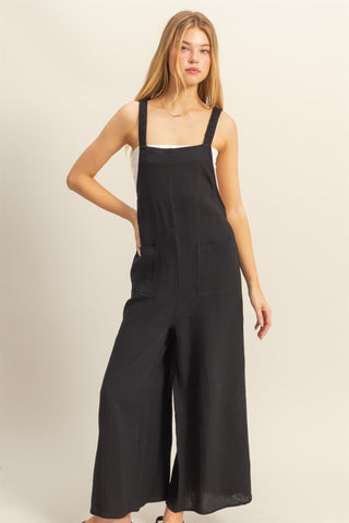 Gauze Overalls