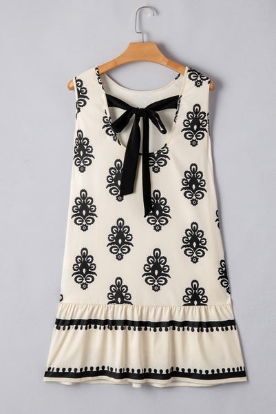 Bow Back Dress
